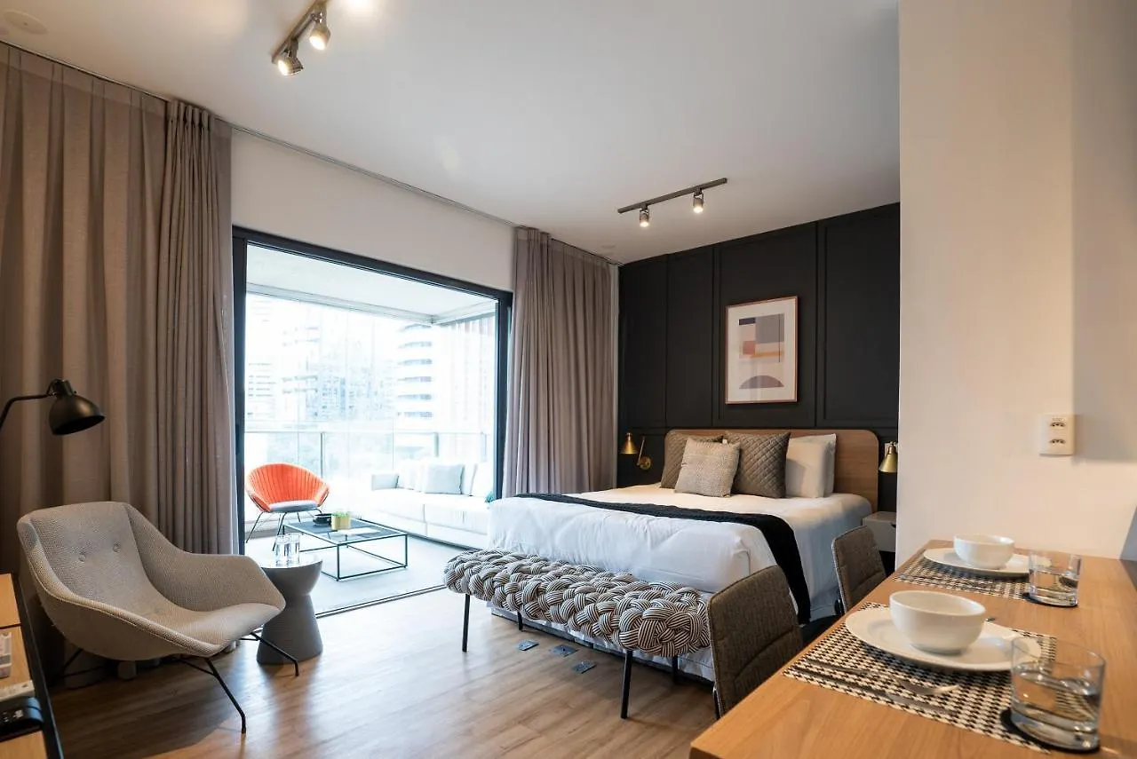 Hospede-Se Com Estilo, Apto A 5Min Da Faria Lima Apartment Sao Paulo Brazil