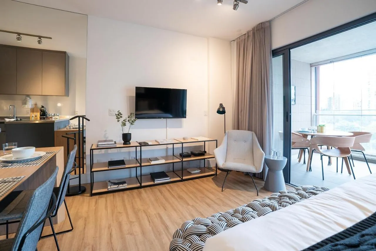 Hospede-Se Com Estilo, Apto A 5Min Da Faria Lima Apartment Sao Paulo