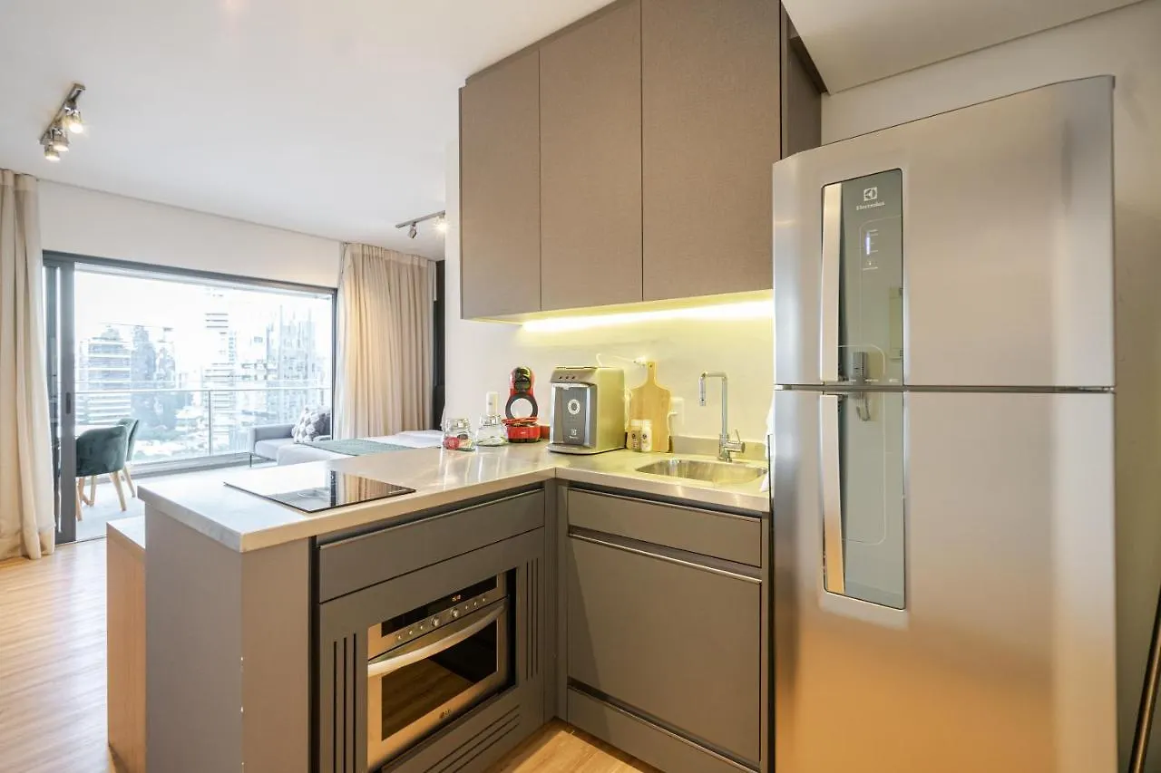 Hospede-Se Com Estilo, Apto A 5Min Da Faria Lima Apartment Sao Paulo Brazil
